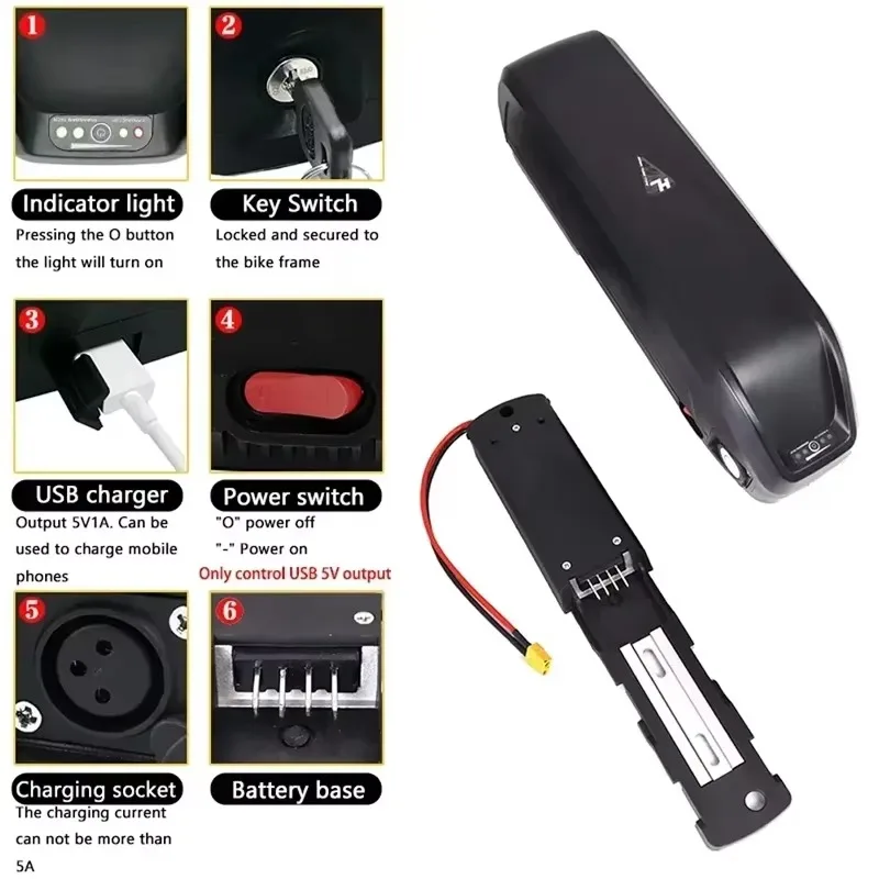 Hailong Electric Bicycle Batte - Ebike Battery 48V 20Ah Hailong review and price