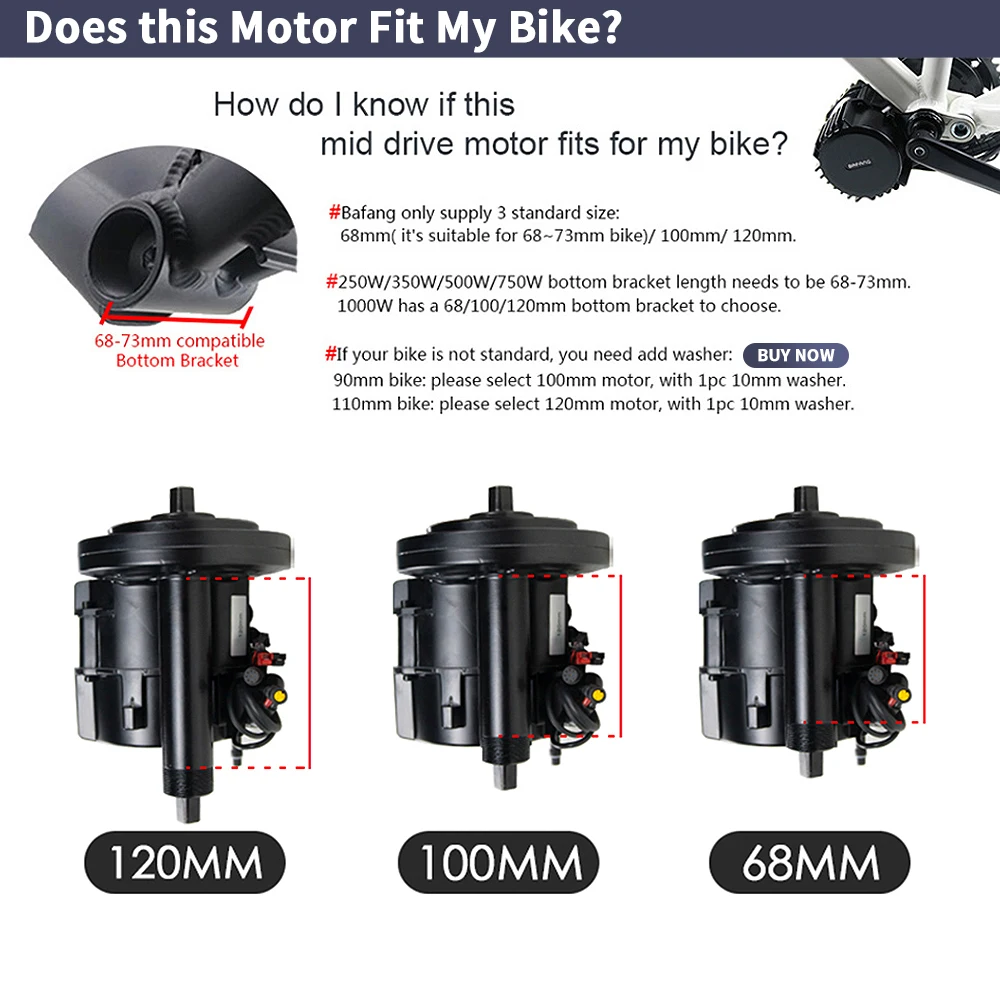 Bafang BBSHD 1000W 52V 48V 68m - Bafang Bbshd 1000W Conversion Kit review and price